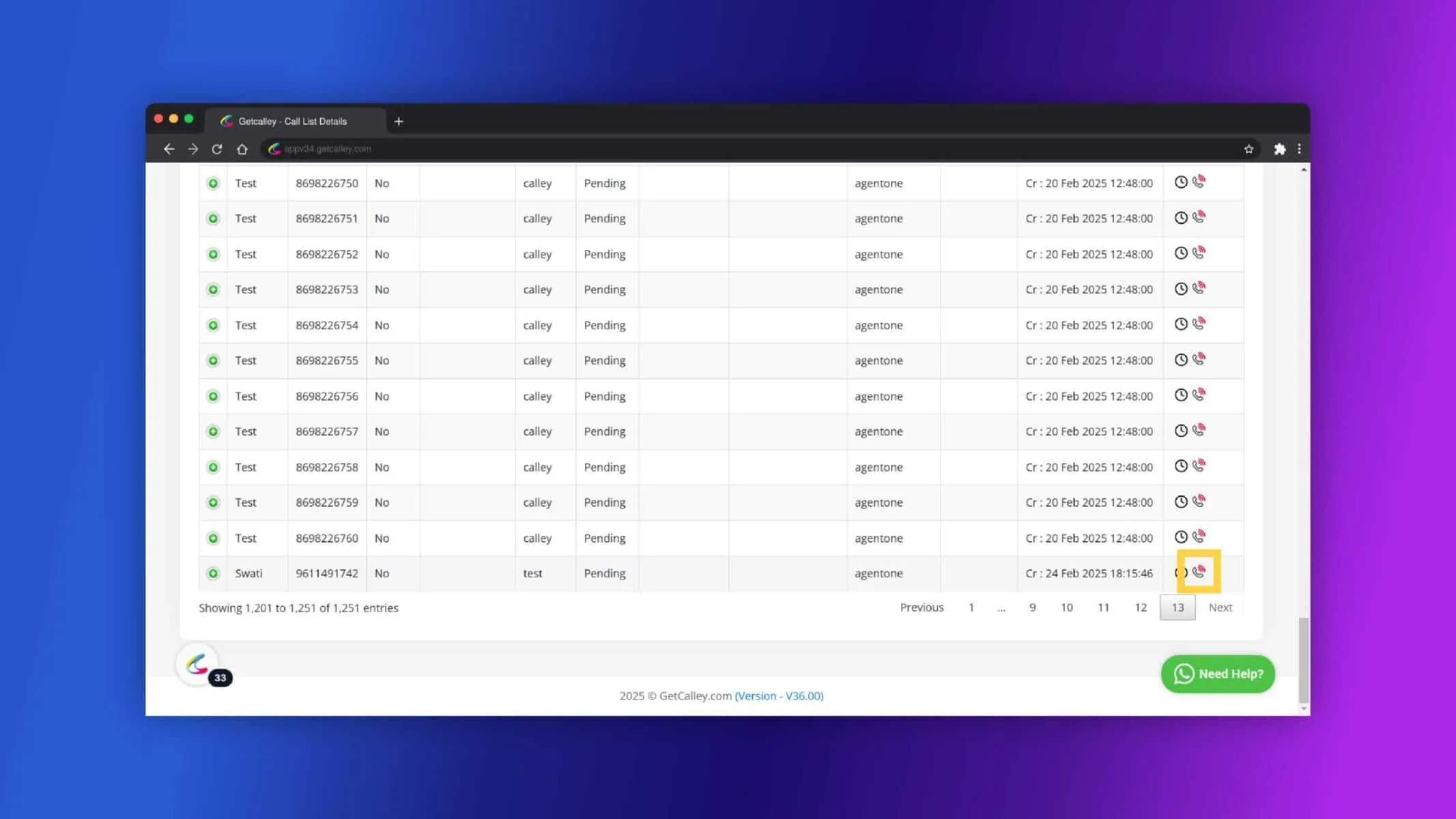 integration 1msg with calley 12 scaled