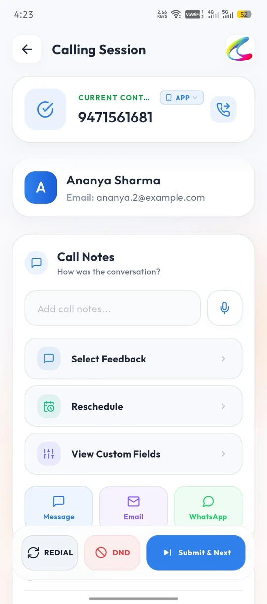 Autodial with Calley and Skype, step 12